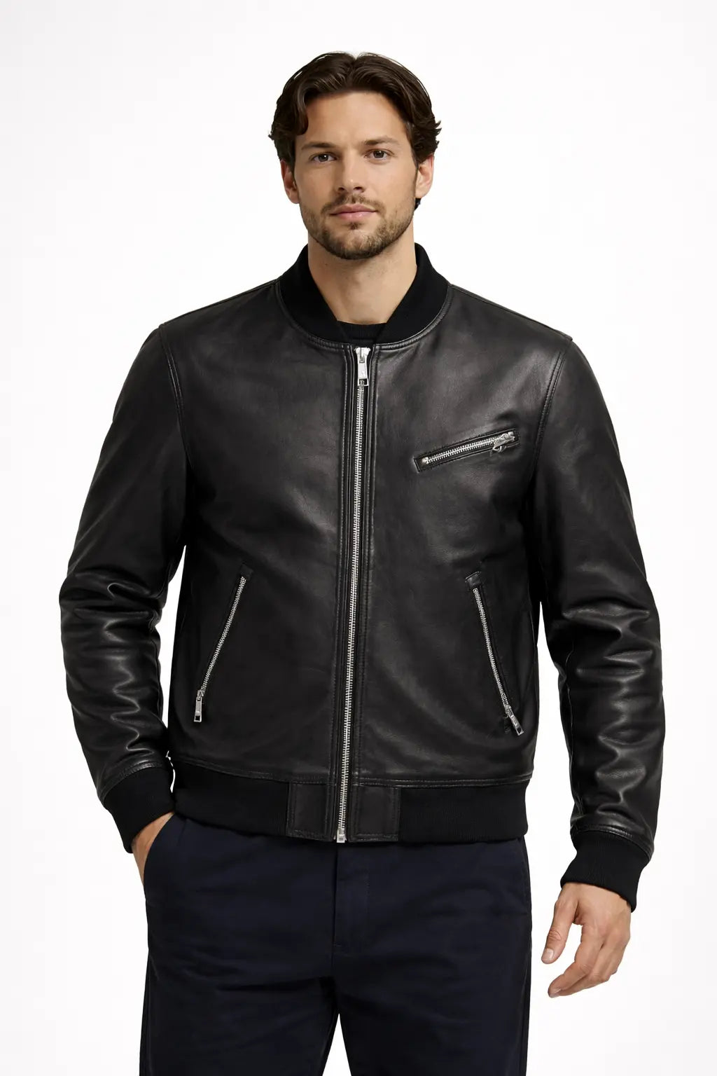 Blouson Cuir THE KOOPLES DAHO.G