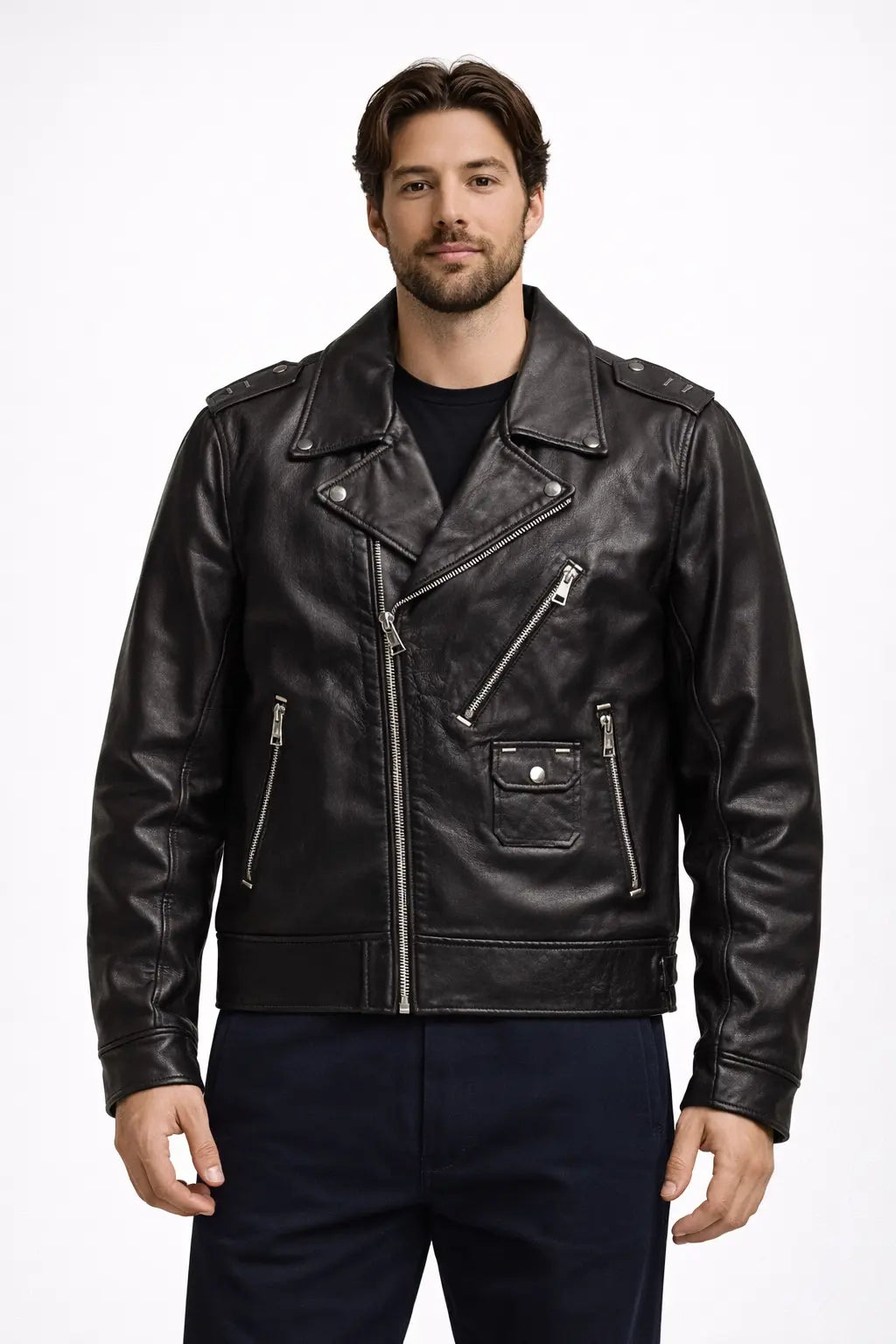 Blouson Cuir THE KOOPLES DAHO.G