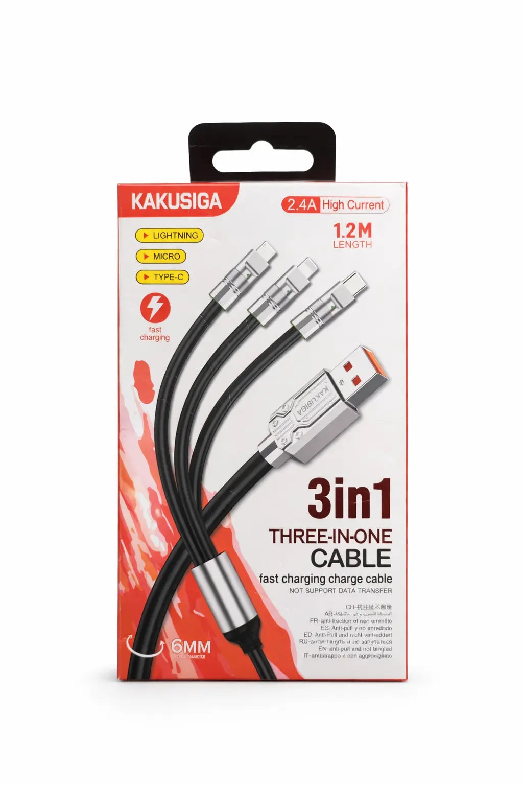 Câble de Rechargement 3 en 1 DAHO.G