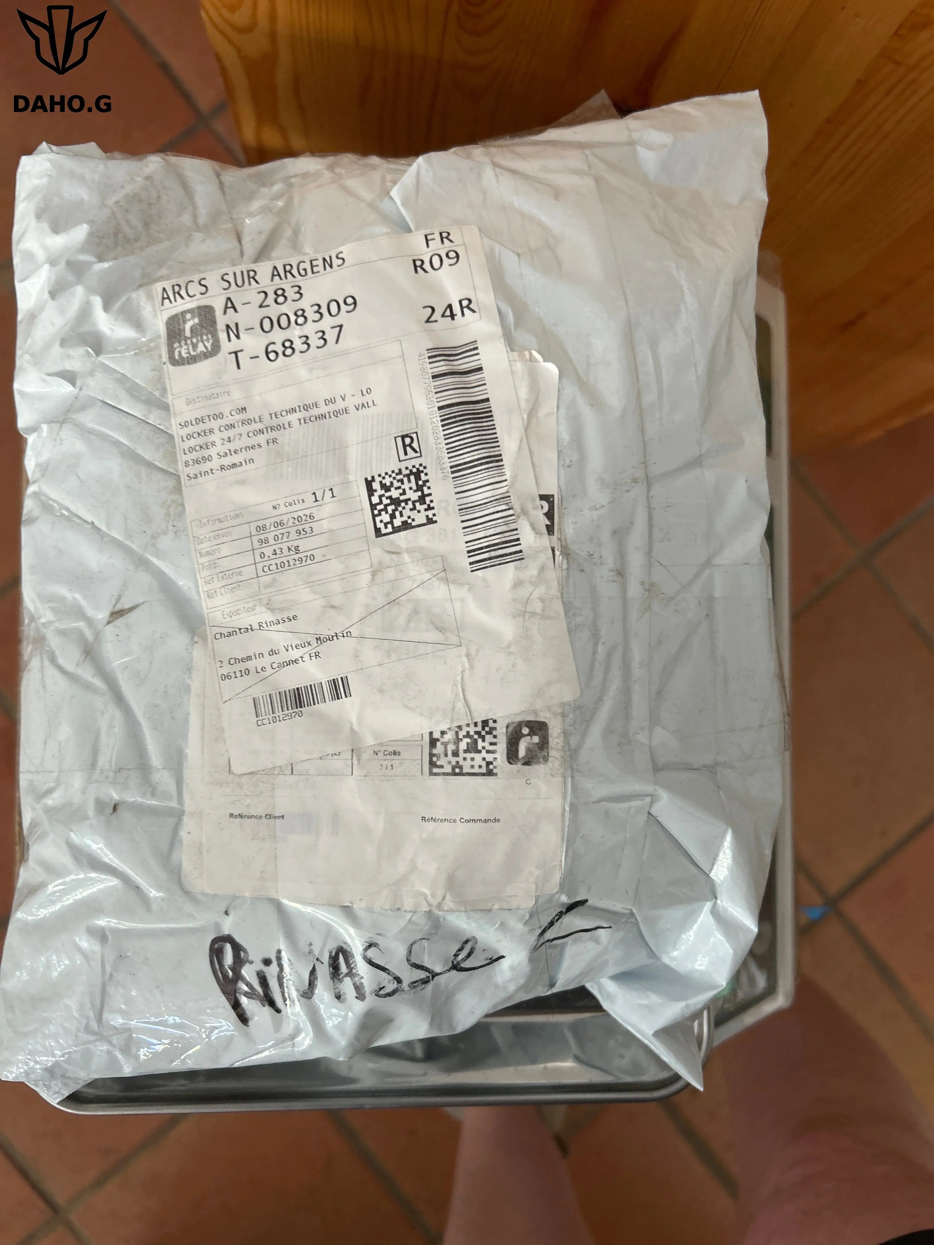 Commande Chantalou