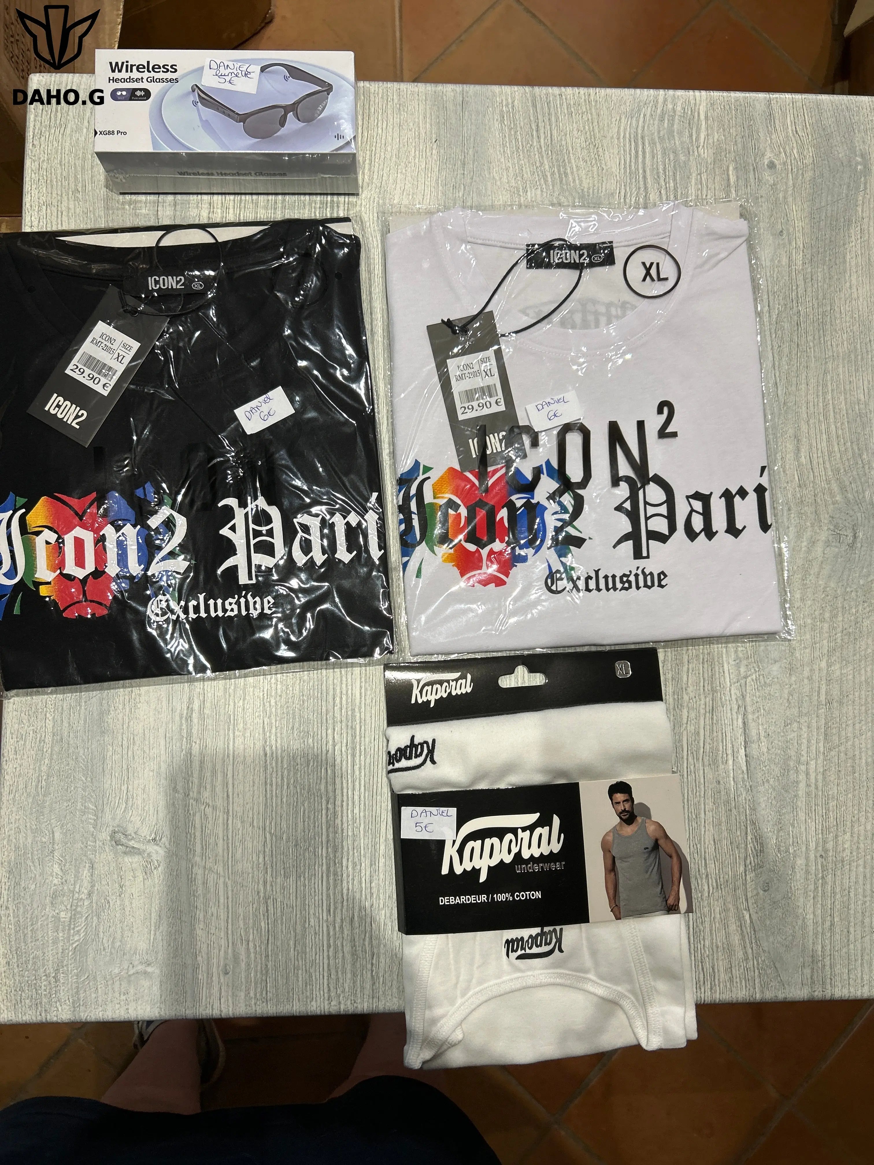 Commande Daniel