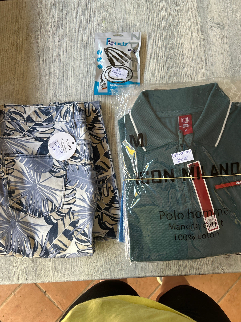 Commande Francine DAHO.G