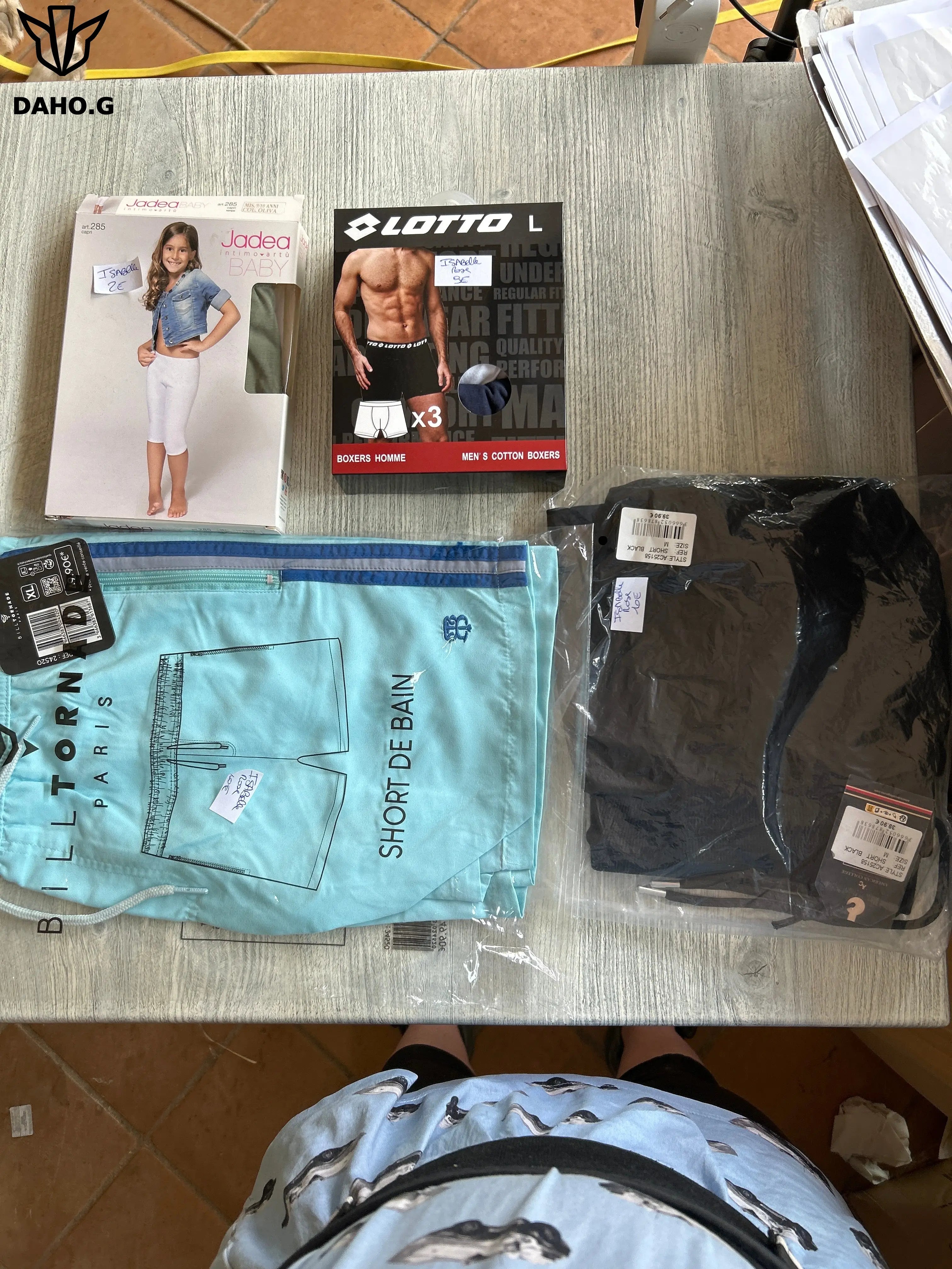 Commande Isabelle