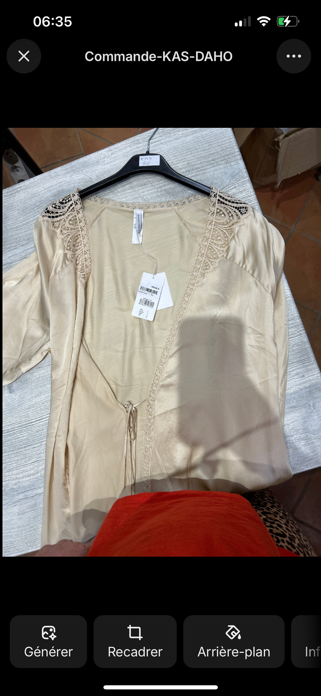 Commande KAS DAHO.G