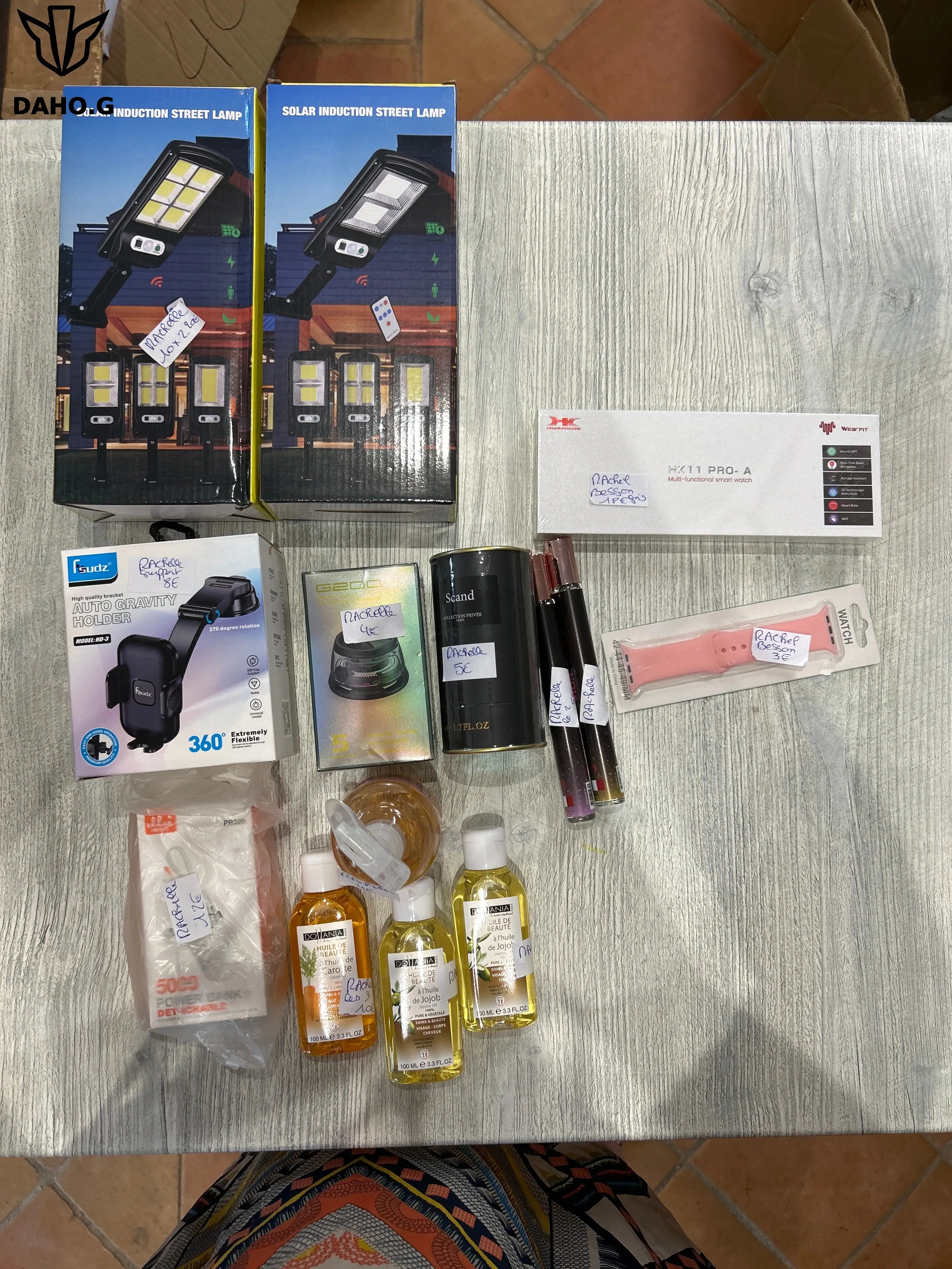 Commande Rachel besson