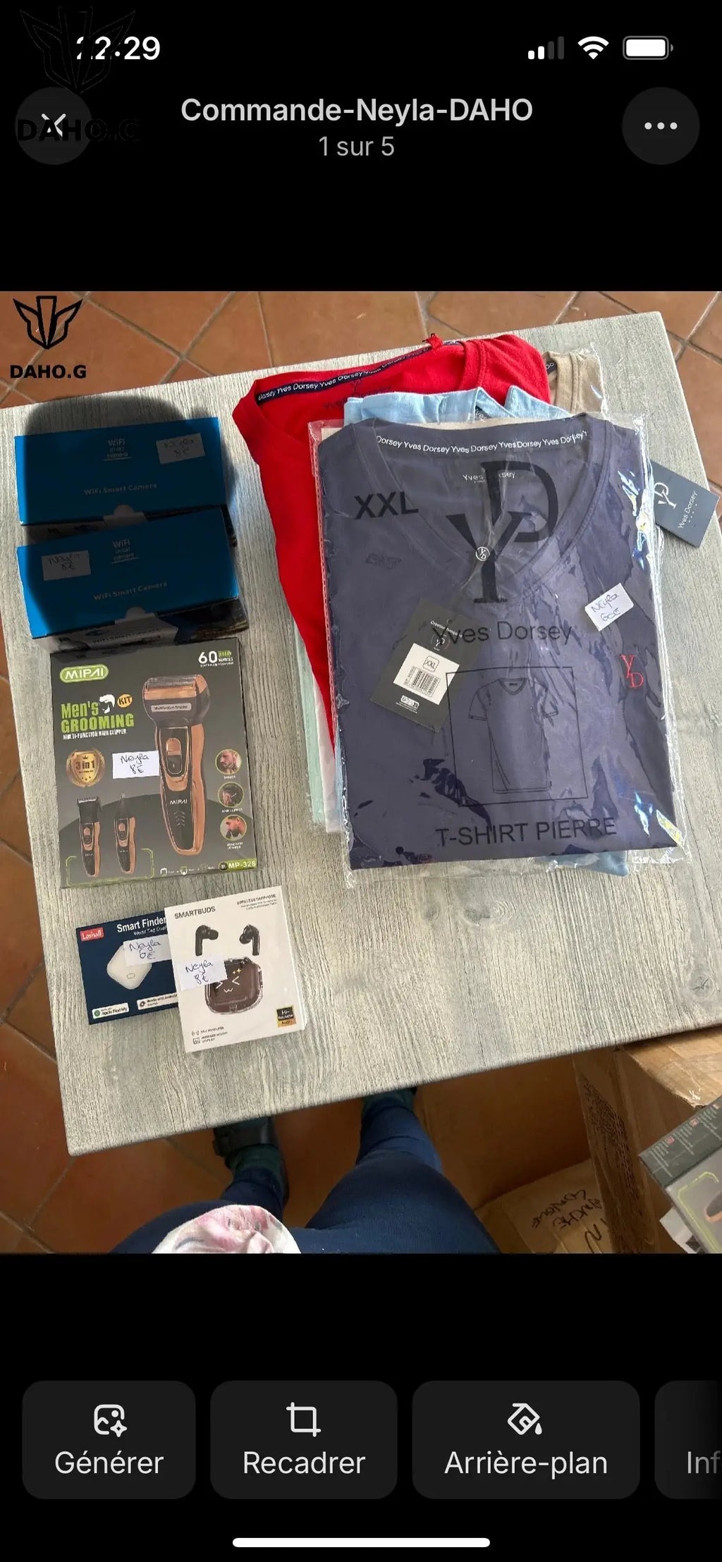 Commande Neyla