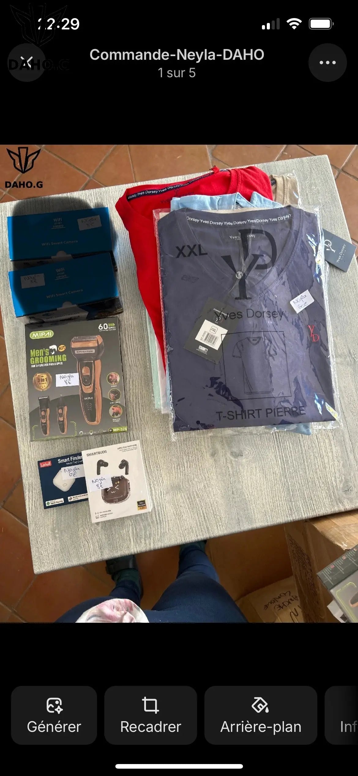 Commande Neyla