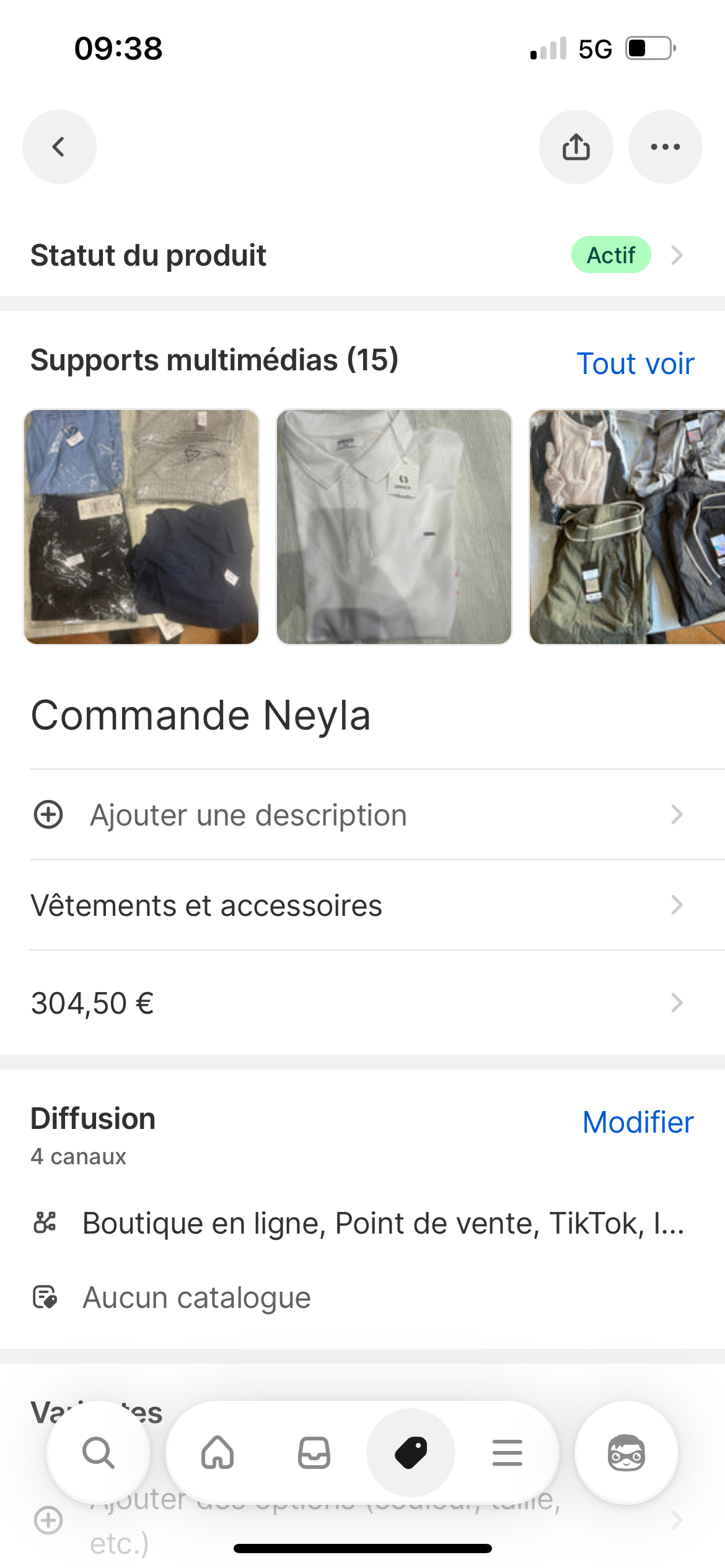 Commande Neyla DAHO.G