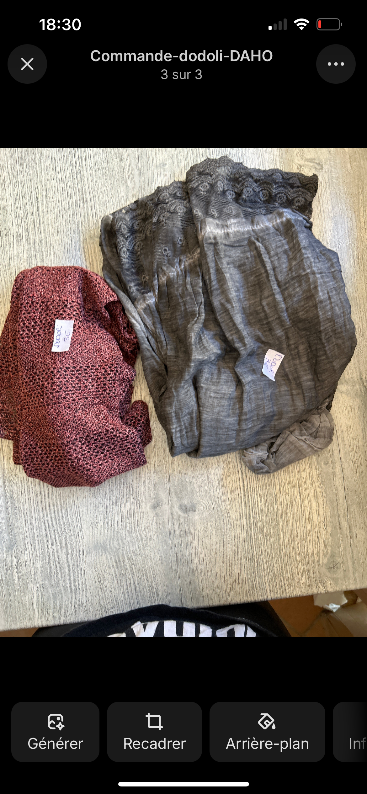 Commande dodoli DAHO.G