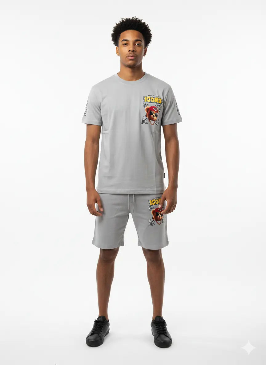Ensemble tee shirt short ICON2 DAHO.G