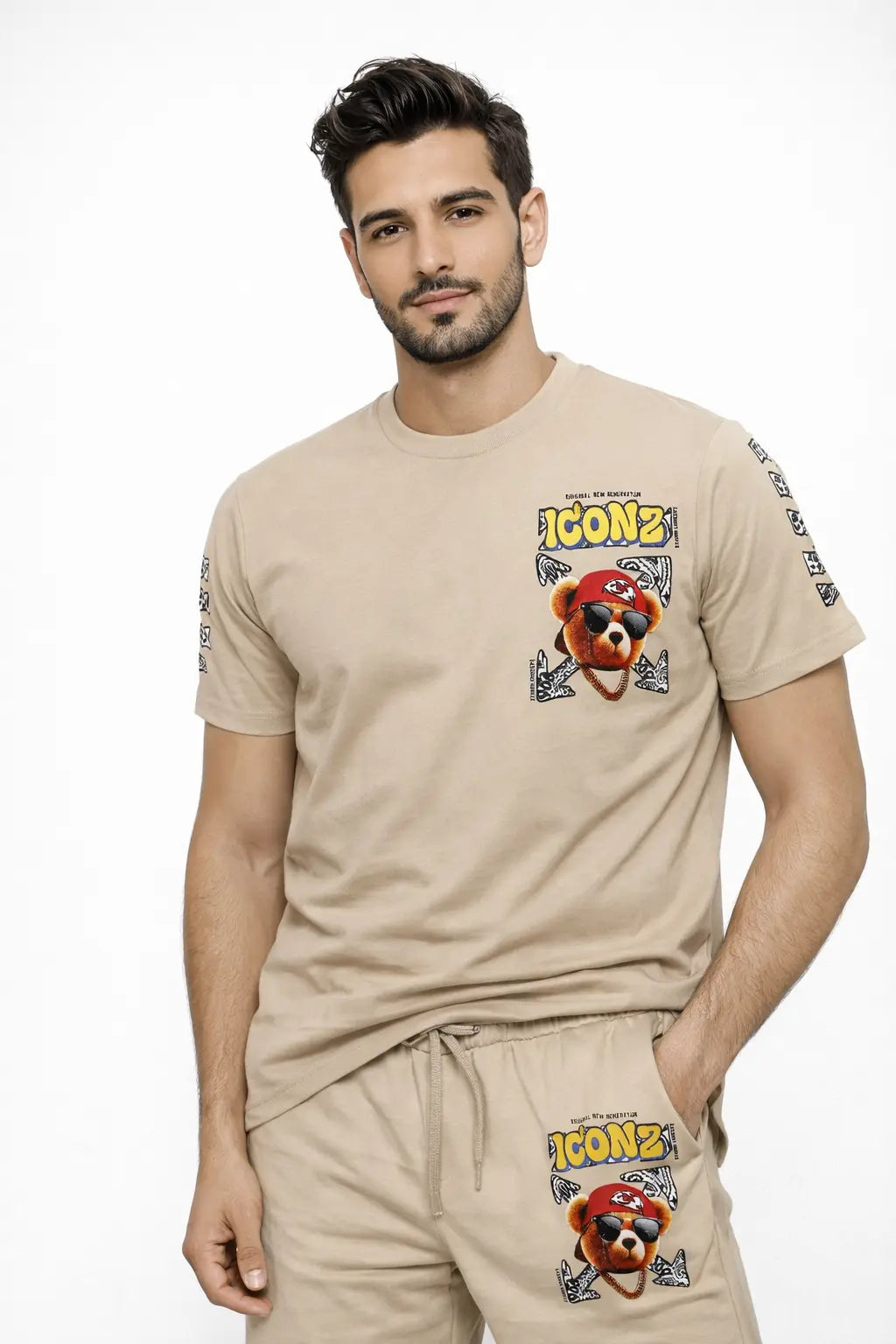 Ensemble tee shirt short ICON2 DAHO.G