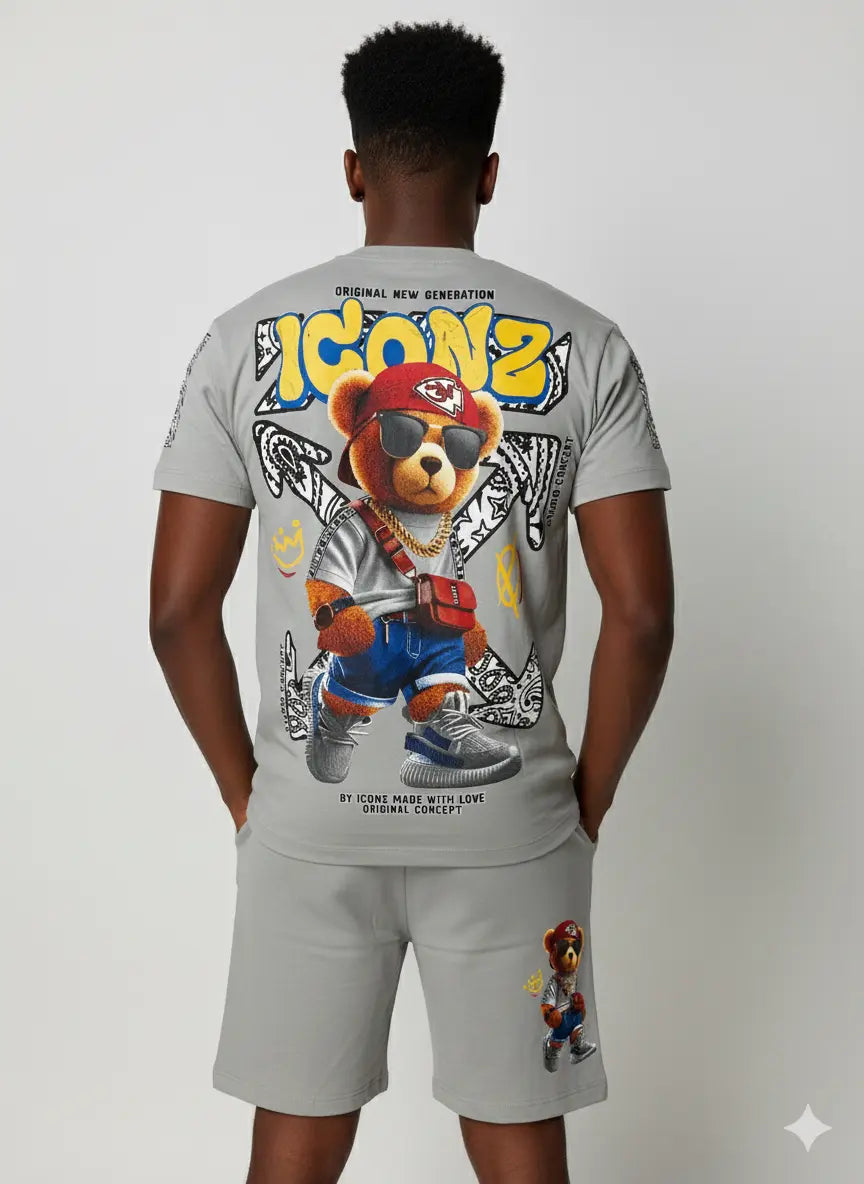 Ensemble tee shirt short ICON2 DAHO.G