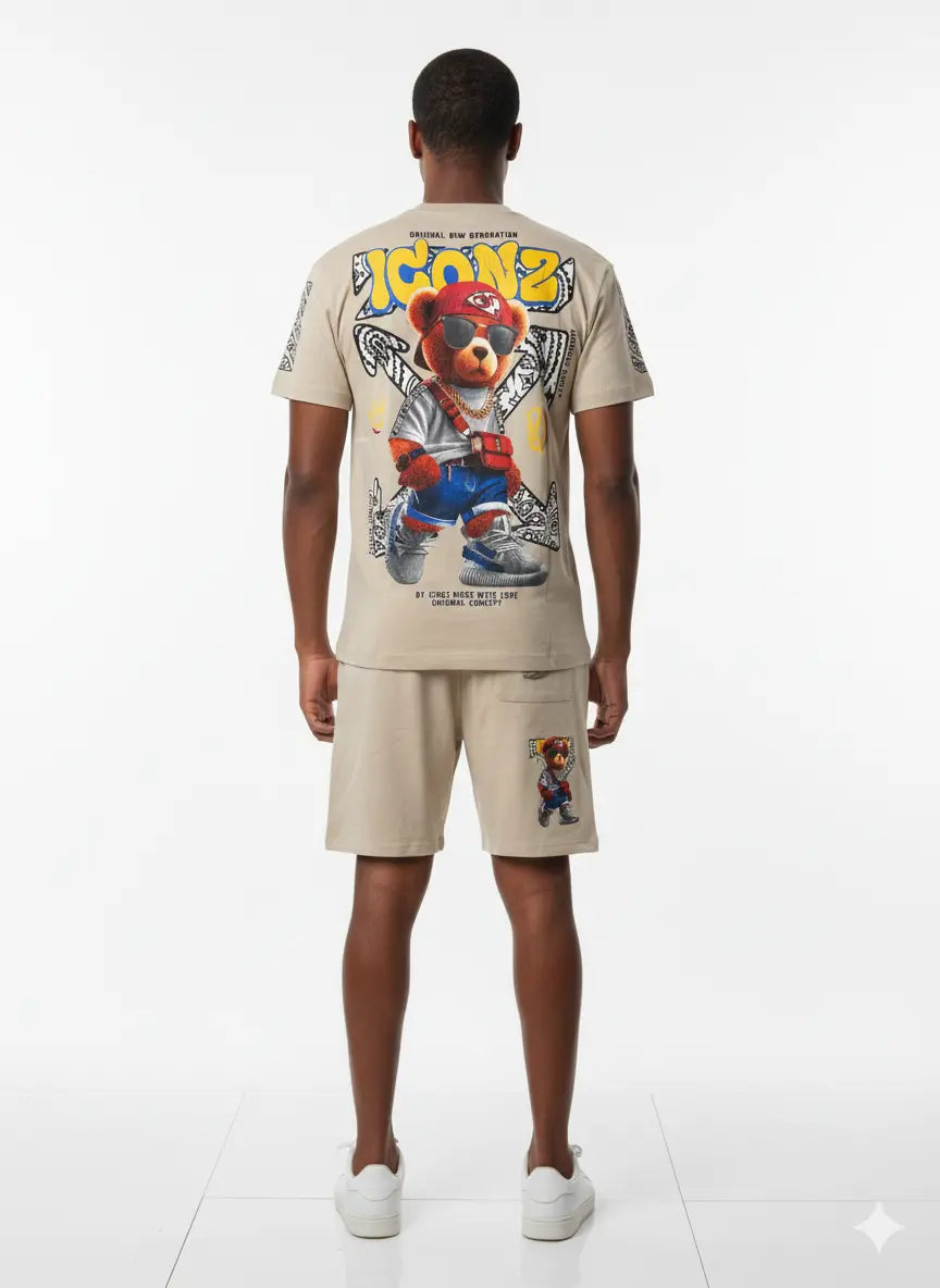 Ensemble tee shirt short ICON2 DAHO.G