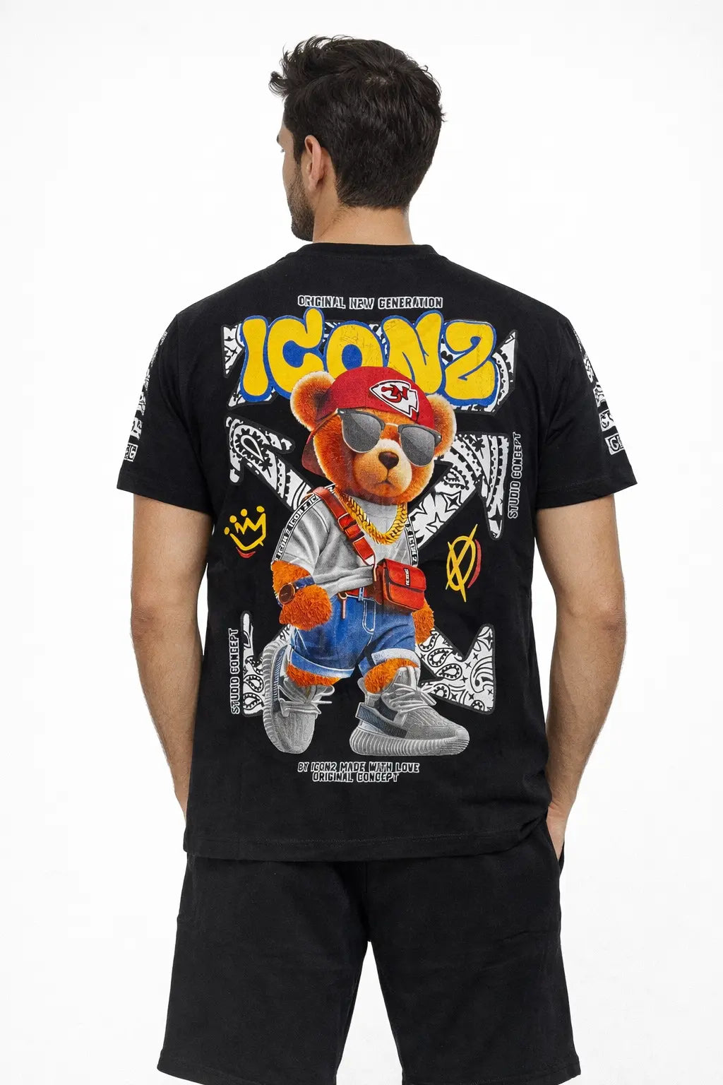 Ensemble tee shirt short ICON2 DAHO.G