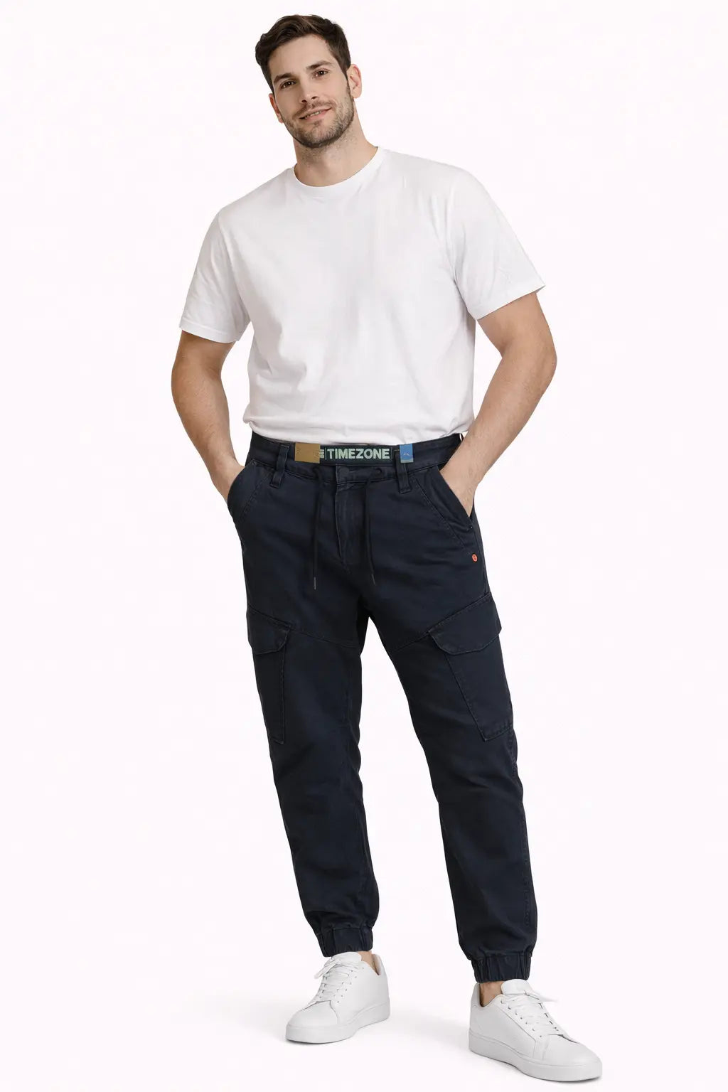 Jeans TIMEZONE régular Brooklyn TZ cargo total éclipse DAHO.G