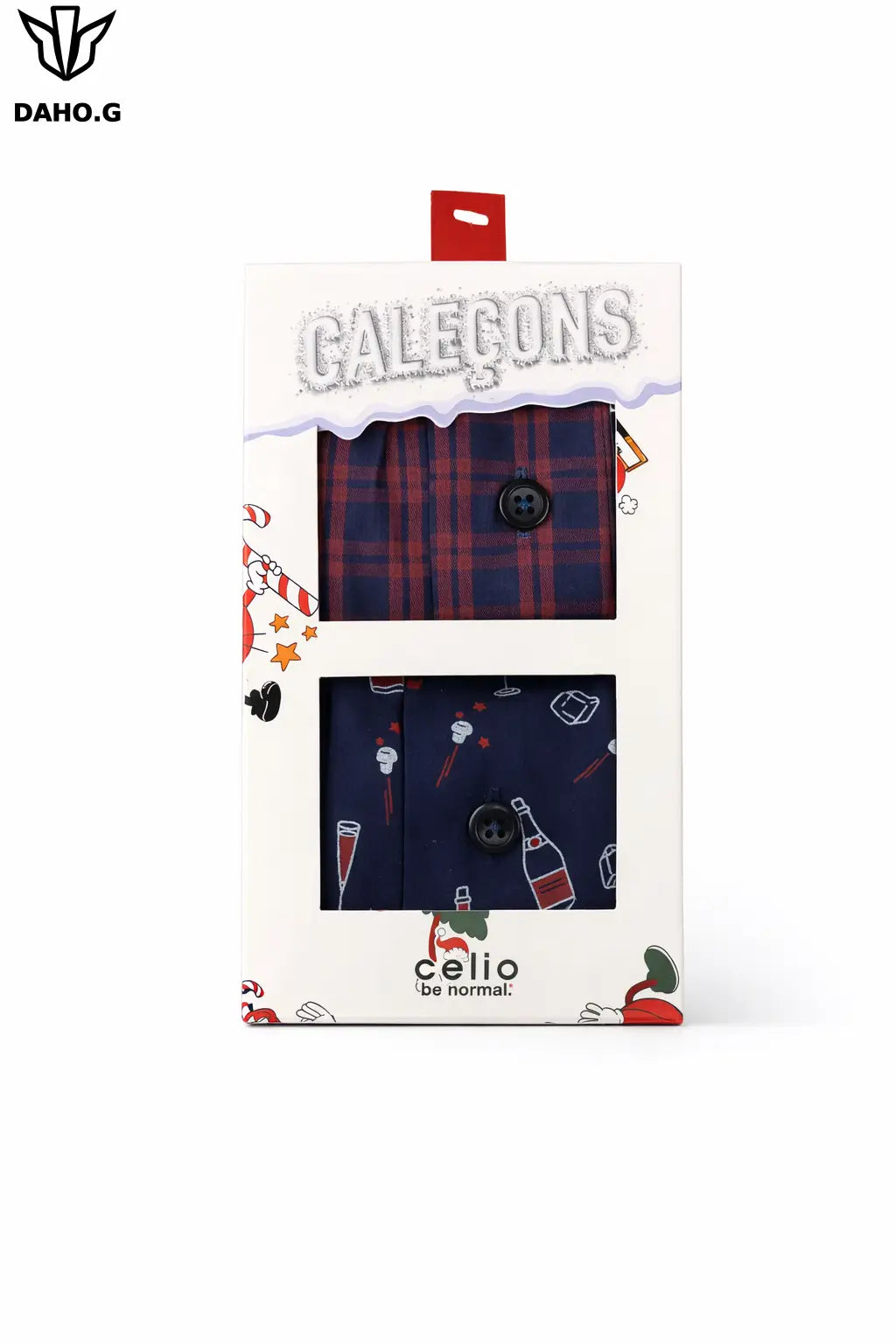 Lot de 2 Caleçons Homme CELIO DAHO.G