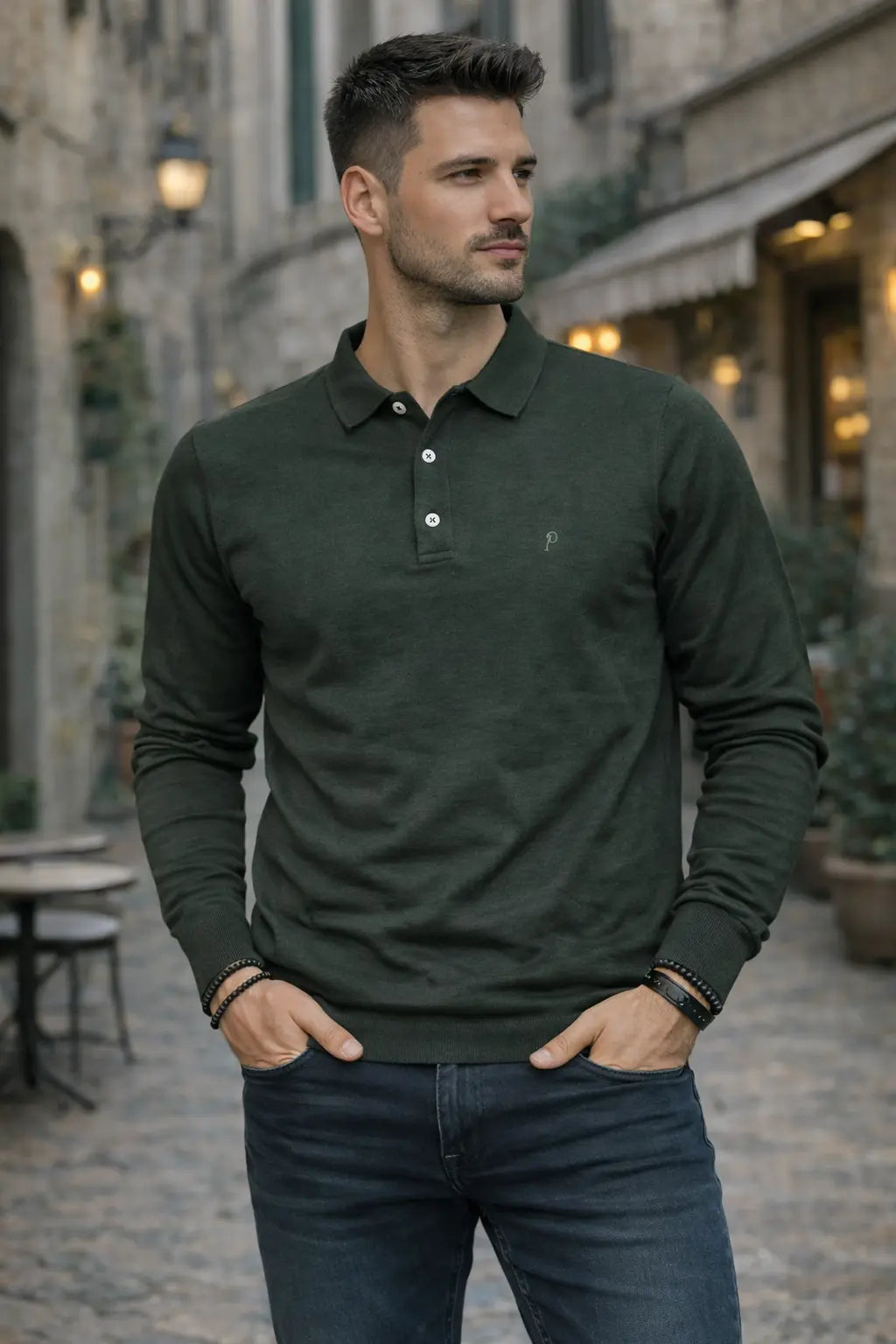 Polo manche longue YVES DORSEY DAHO.G