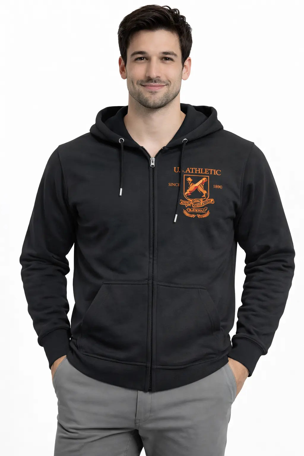 Sweat gilet US ATHLETIC ORIGINAL DAHO.G
