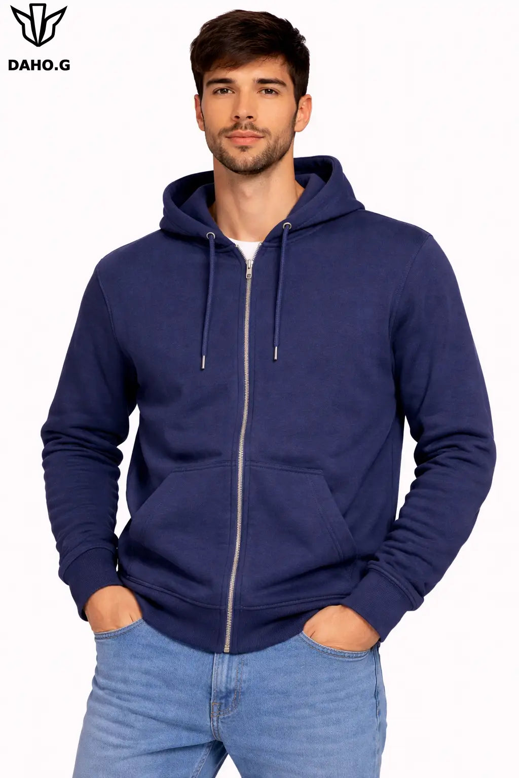 Sweat homme zippé à capuche CELIO DAHO.G