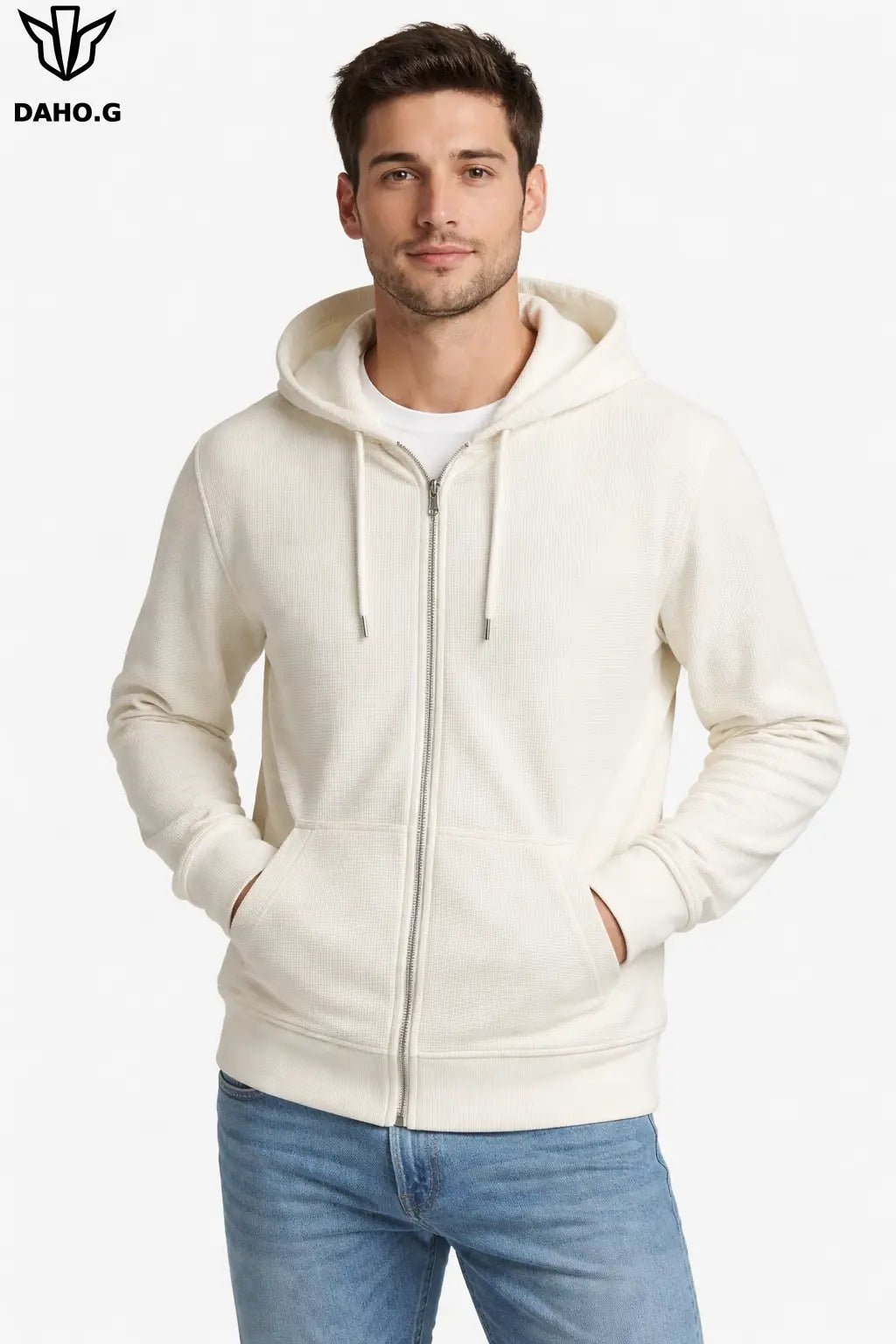 Sweat homme zippé à capuche CELIO DAHO.G