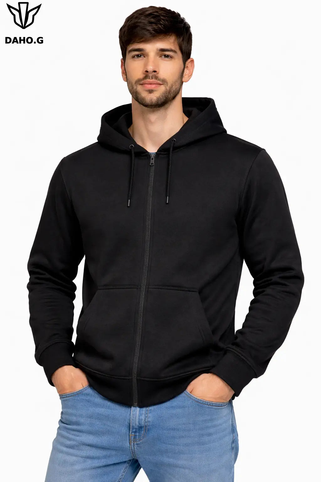Sweat homme zippé à capuche Homme CELIO DAHO.G