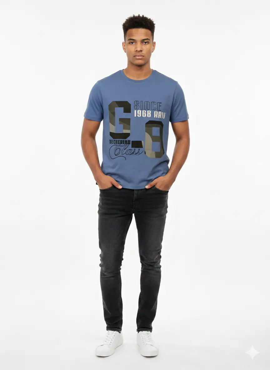 Tee Shirt Homme BLUE SOUL DAHO.G