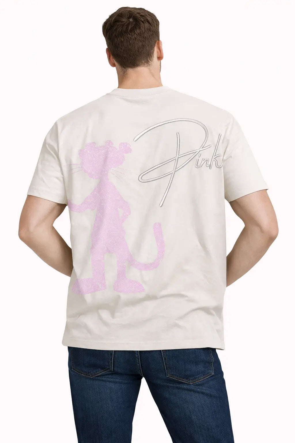 Tee-shirt LA PANTHERE ROSE DAHO.G