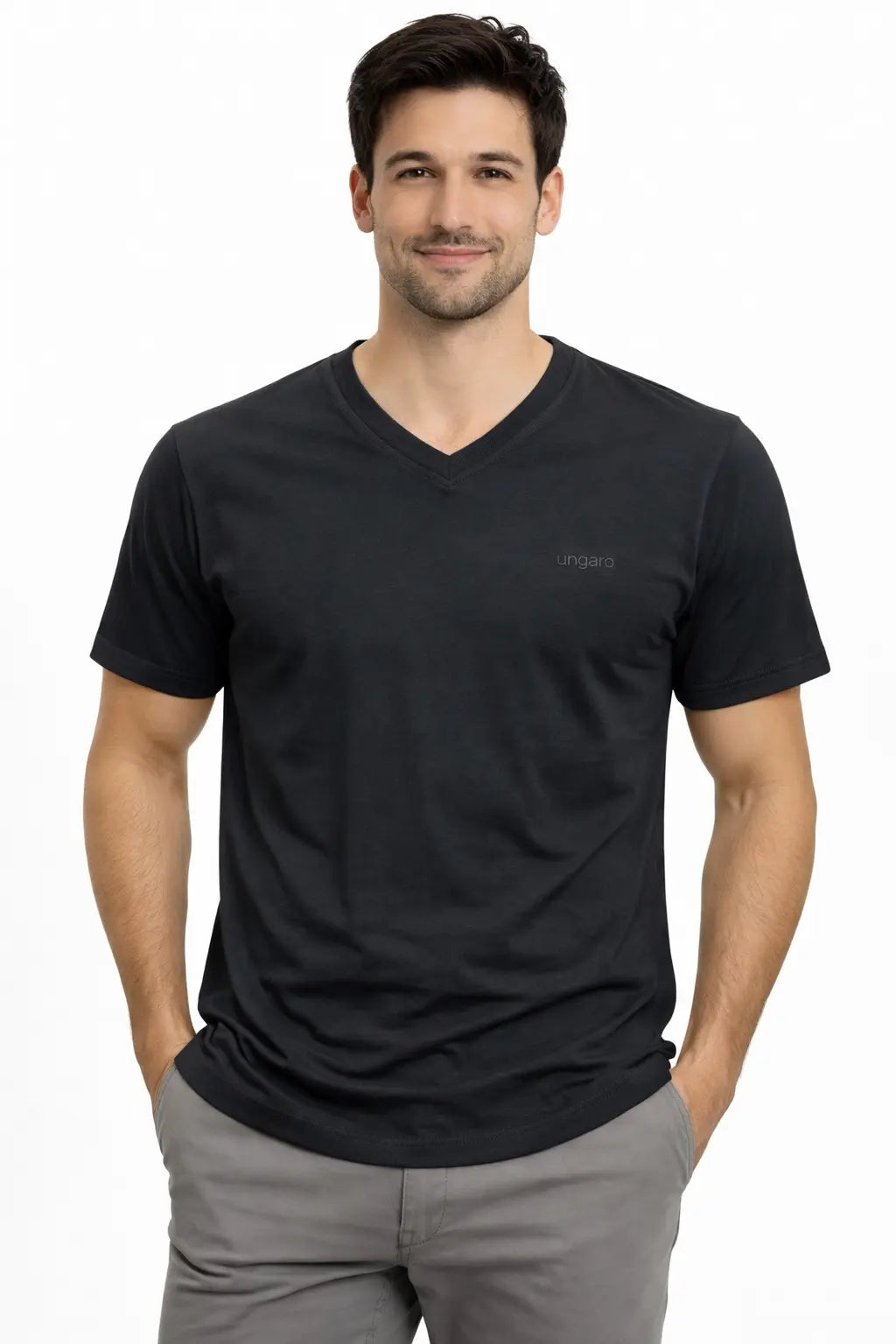 Tee-shirt col V UNGARO DAHO.G