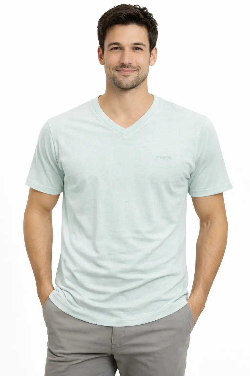 Tee-shirt col V UNGARO DAHO.G