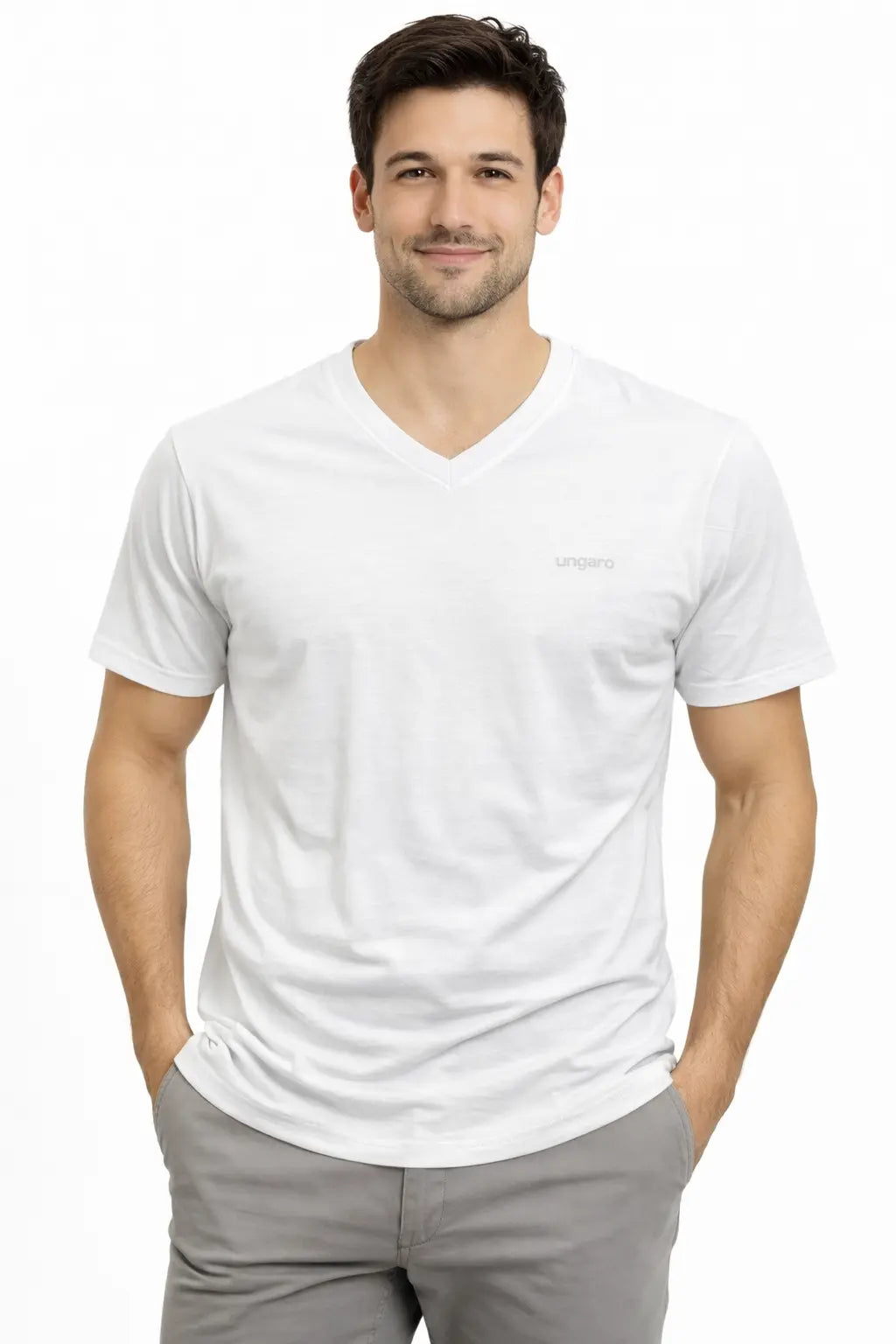 Tee-shirt col V UNGARO DAHO.G