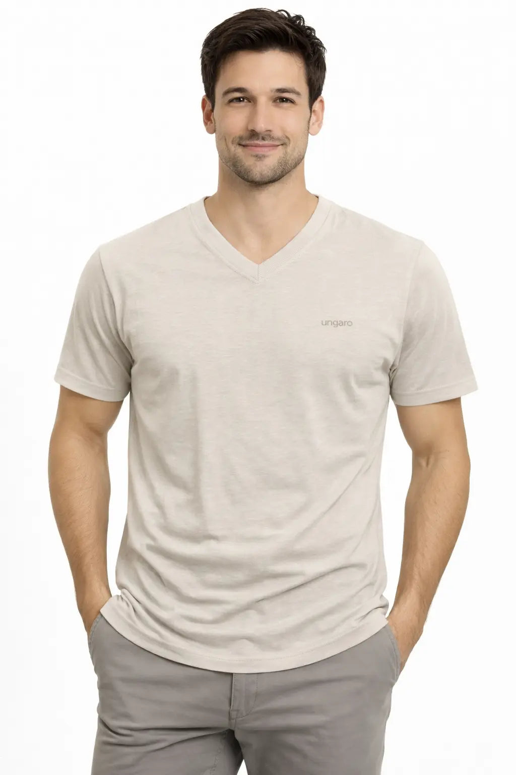 Tee-shirt col V UNGARO DAHO.G