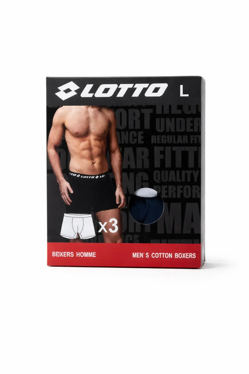 Paquet de 3 Boxer LOTTO DAHO.G