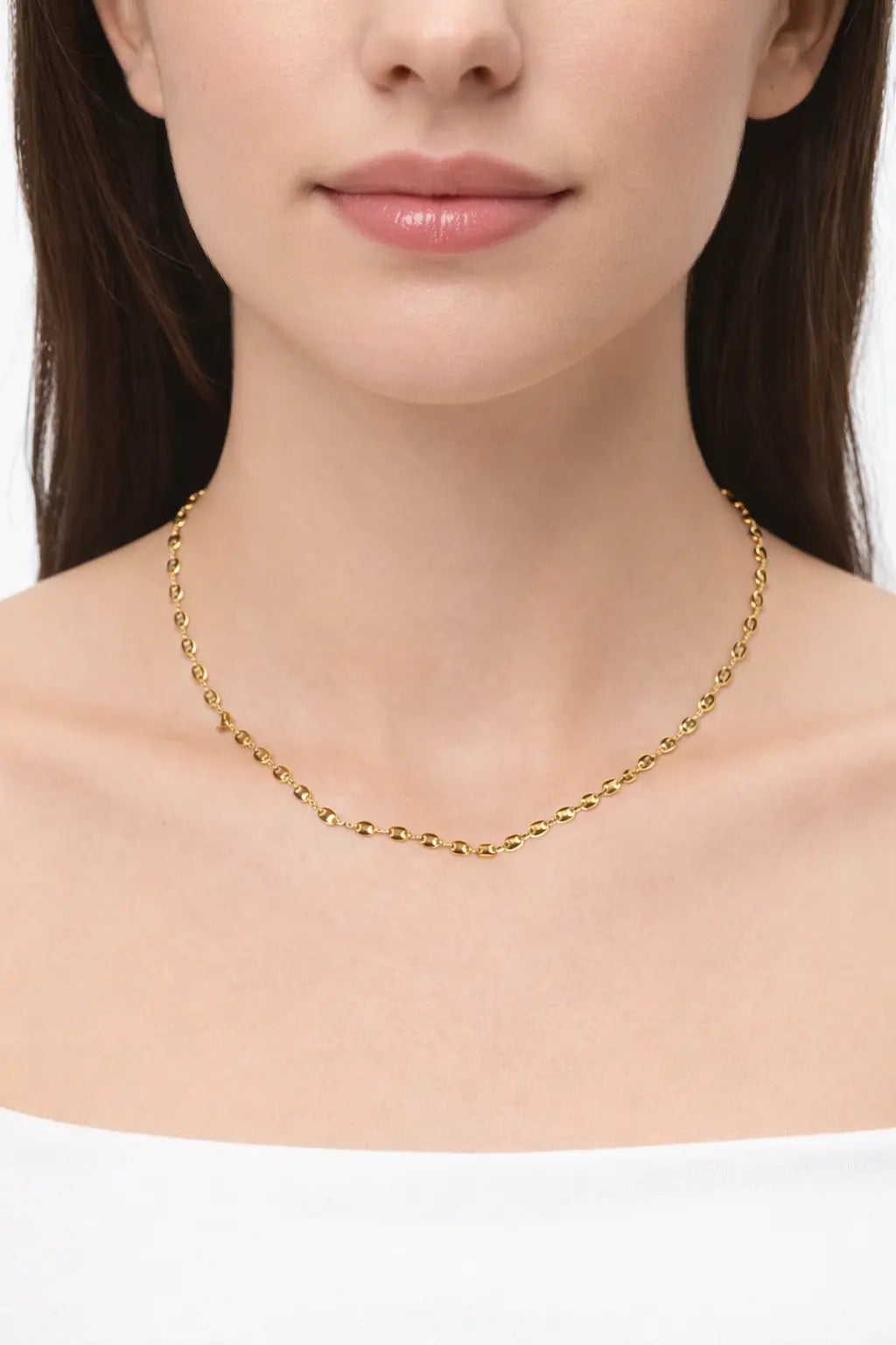 Collier Grain de Café Femme COL2 DAHO.G