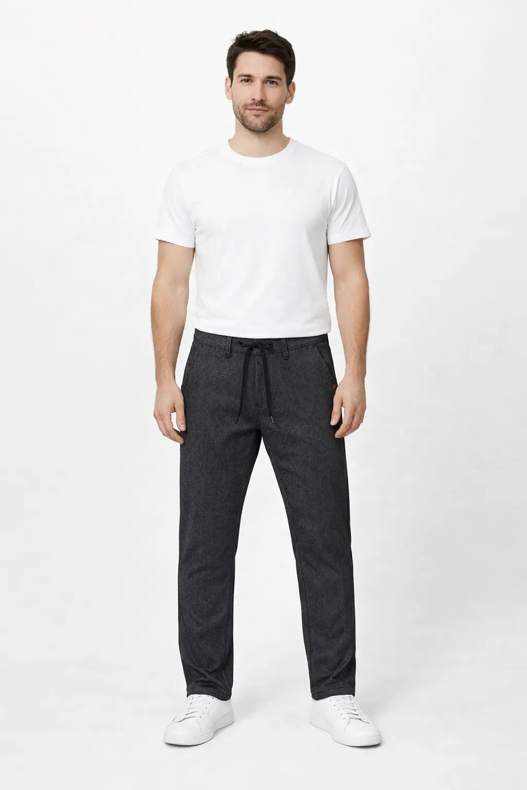 Jeans TIMEZONE luitz carreaux foncé DAHO.G